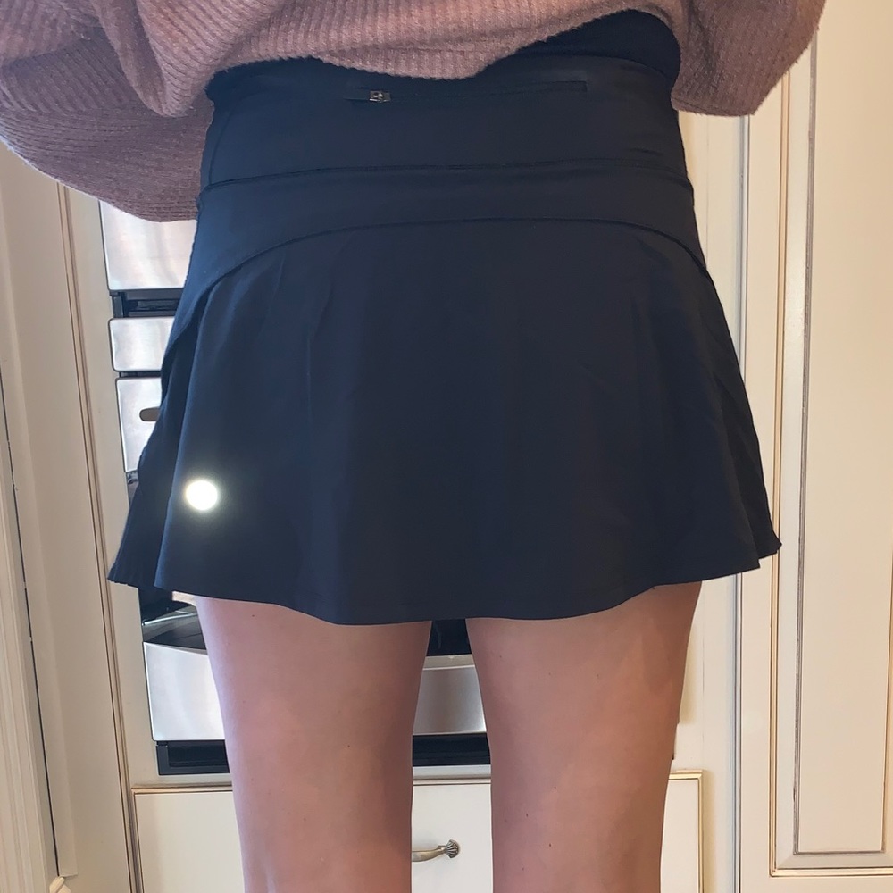 LULULEMON tennis skirt black